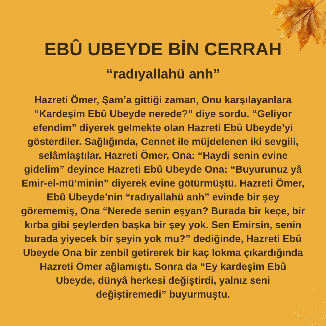 Ebû Ubeyde bin Cerrah (7)